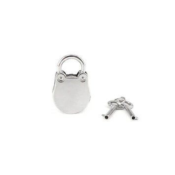 Замочок Liebe Seele Frog Shape Padlock Silver (2 шт) &mdash; купити в інтим-бутику EroticToys