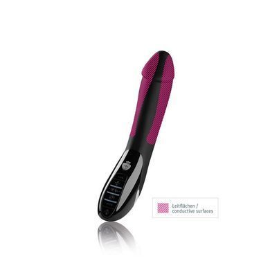 Вібратор з електростимуляцією Mystim Tickling Truman eStim Black, міостимулятор &mdash; купити в інтим-бутику EroticToys