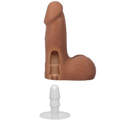 Фалоімітатор Doc Johnson The Realistic Cock ULTRASKYN - 5 Inch with Balls Caramel &mdash; купити в інтим-бутику EroticToys