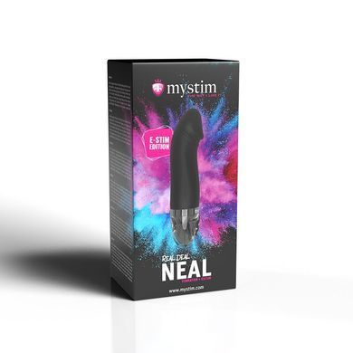 Вібратор з електростимуляцією Mystim Real Deal Neil Black Edition &mdash; купити в інтим-бутику EroticToys