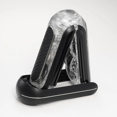 Мастурбатор Tenga Flip Zero Gravity Electronic Vibration Black &mdash; купити в інтим-бутику EroticToys