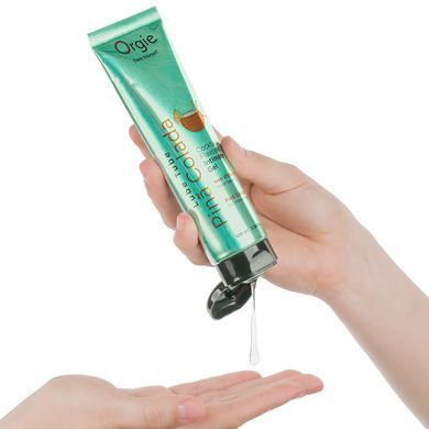 Лубрикант на водній основі Orgie Lube Tube Pina Colada, 100 мл, смак та аромат піна колади &mdash; купити в інтим-бутику EroticToys