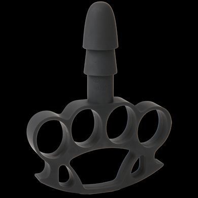 Тримач-кастет Doc Johnson з кріпленням Vac-U-Lock - Knuckle Up для іграшок &mdash; купити в інтим-бутику EroticToys