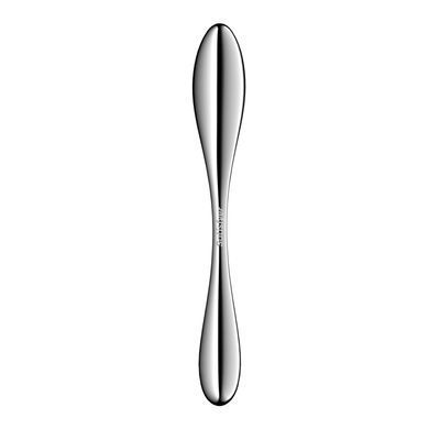 Металевий дилдо Satisfyer Star Force 3, двосторонній, можна нагрівати та охолоджувати, дуже важкий &mdash; купити в інтим-бутику EroticToys