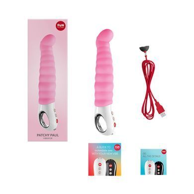 Вібратор точки G Fun Factory PATCHY PAUL candy rose (м'яте паковання!!!) &mdash; купити в інтим-бутику EroticToys
