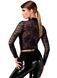 Блуза Noir Handmade F377 Noirelle Lace Button-up Shirt L в інтим-бутику EroticToys