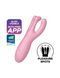 Кліторальний смарт-вібратор Satisfyer Threesome 4 Pink з трьома пальчиками в інтим-бутику EroticToys