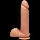 Фалоімітатор Doc Johnson The D - Perfect D - 8 Inch With Balls - ULTRASKYN, діаметр 5,1 см в інтим-бутику EroticToys