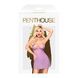 Міні-сукня з мереживним ліфом та стрінгами Penthouse - Bedtime Story Purple M/L в інтим-бутику EroticToys