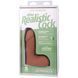 Фалоімітатор Doc Johnson The Realistic Cock ULTRASKYN - 5 Inch with Balls Caramel в інтим-бутику EroticToys