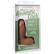 Фалоімітатор Doc Johnson The Realistic Cock ULTRASKYN - 5 Inch with Balls Caramel в інтим-бутику EroticToys