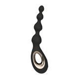 Анальне намисто з вібрацією LELO Soraya Beads Black, різний діаметр намистин, 8 режимів &mdash; купити в інтим-бутику EroticToys