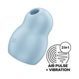 Вакуумний стимулятор з вібрацією Satisfyer Pro To Go 1 Blue &mdash; купити в інтим-бутику EroticToys