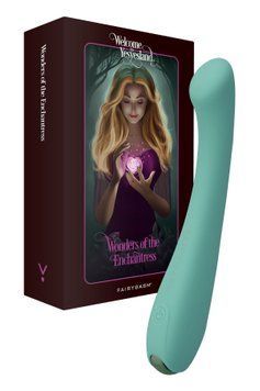 Вібратор для точки G FairyGasm MerryWand green &mdash; купити в інтим-бутику EroticToys