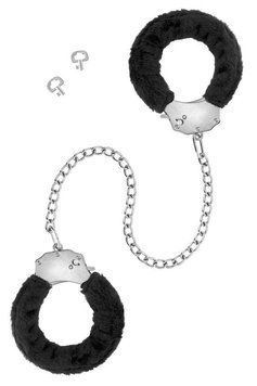 Поножі Fetish Tentation Adjustable metal and fur ankle cuffs &mdash; купити в інтим-бутику EroticToys
