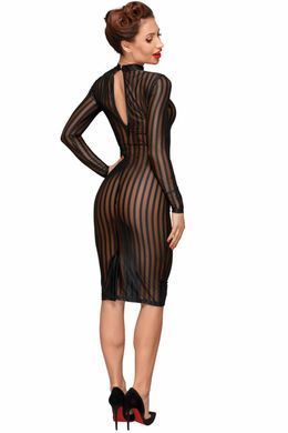 Сукня з мокрим ефектом Noir Handmade F182 Classic dress made of elastic tulle, XXL &mdash; купити в інтим-бутику EroticToys