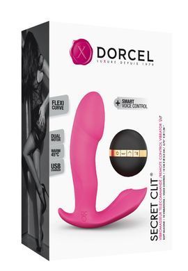 Вібратор Dorcel Secret Clit з підігрівом і пультом ДК, можна під одяг, голосове керування &mdash; купити в інтим-бутику EroticToys
