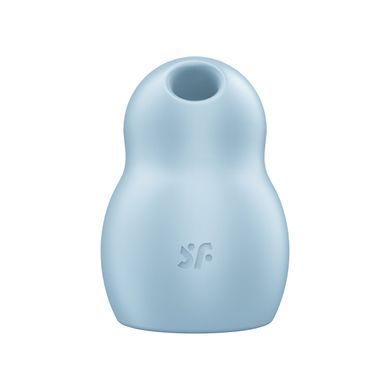 Вакуумний стимулятор з вібрацією Satisfyer Pro To Go 1 Blue &mdash; купити в інтим-бутику EroticToys