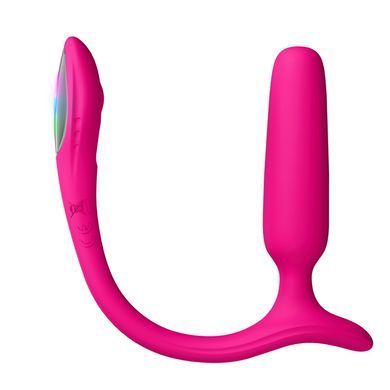 Анальна смарт-вібропробка Lovense Lush Anal, дуже потужна, LED-підсвічування &mdash; купити в інтим-бутику EroticToys