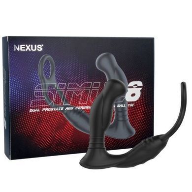 Стимулятор простати Nexus SIMUL8 Prostate Stimulator з ерекційним кільцем &mdash; купити в інтим-бутику EroticToys
