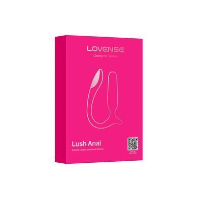 Анальна смарт-вібропробка Lovense Lush Anal, дуже потужна, LED-підсвічування &mdash; купити в інтим-бутику EroticToys