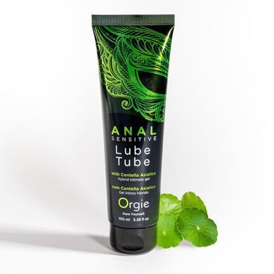 Анальна змазка Orgie Lube Tube Anal Sensitive, 100 мл, водна основа, імітація силікону &mdash; купити в інтим-бутику EroticToys