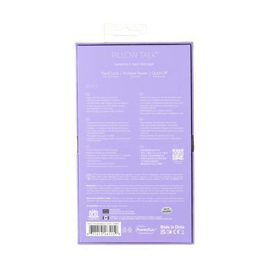 Розкішний вібратор Pillow Talk Sassy Purple Special Edition, Сваровскі, пов&rsquo;язка на очі+гра &mdash; купити в інтим-бутику EroticToys