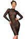 Сукня з мокрим ефектом Noir Handmade F182 Classic dress made of elastic tulle, XXL в інтим-бутику EroticToys