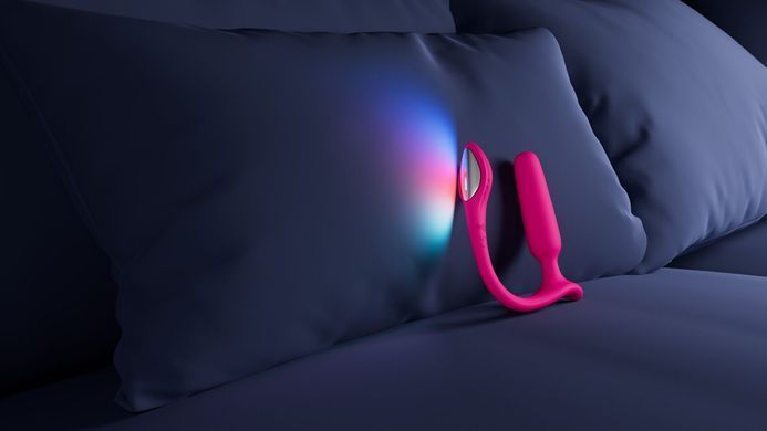Анальна смарт-вібропробка Lovense Lush Anal, дуже потужна, LED-підсвічування &mdash; купити в інтим-бутику EroticToys