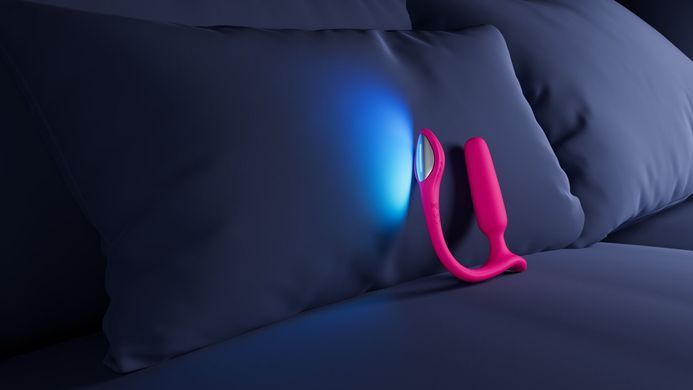 Анальна смарт-вібропробка Lovense Lush Anal, дуже потужна, LED-підсвічування &mdash; купити в інтим-бутику EroticToys