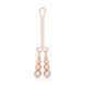 Затискач для клітора Rosy Gold - Clitoris Clamp - Subtle Weight в інтим-бутику EroticToys