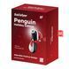 Вакуумний кліторальний стимулятор Satisfyer Penguin Holiday Edition, у шапочці та шарфі в інтим-бутику EroticToys
