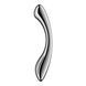 Металевий дилдо Satisfyer Pure Gravity 1, двосторонній, можна нагрівати й охолоджувати, 939 г в інтим-бутику EroticToys