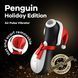 Вакуумний кліторальний стимулятор Satisfyer Penguin Holiday Edition, у шапочці та шарфі в інтим-бутику EroticToys