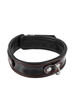 Нашийник з натуральної шкіри Fetish Tentation Premium Patent leathe chocker &mdash; купити в інтим-бутику EroticToys