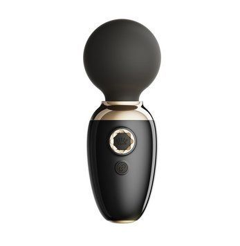 Смарт-вібромасажер Zalo &ndash; AVA Obsidian Black, 8 режимів, підігрів, дуже потужний та компактний &mdash; купити в інтим-бутику EroticToys