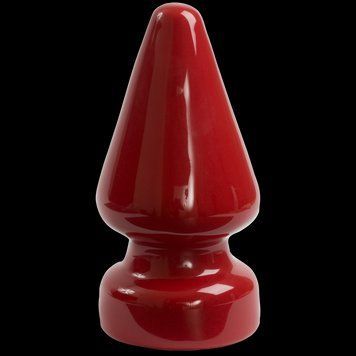 Анальна пробка Doc Johnson Red Boy - XL Butt Plug The Challenge, діаметр 12 см &mdash; купити в інтим-бутику EroticToys