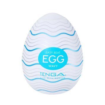 Мастурбатор-яйце Tenga Egg Wavy &mdash; купити в інтим-бутику EroticToys