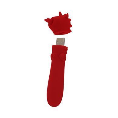 Вібратор-єдиноріжка Unihorn USB Bullet &ndash; Blaze Diablo віброкуля, USB-зарядка, 10 режимів &mdash; купити в інтим-бутику EroticToys