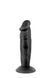 Фалоімітатор із присоскою Real Body &mdash; Real Zack Black, TPE, діаметр 3,7 см в інтим-бутику EroticToys