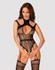 Ажурний бодістокінг з отворами Obsessive Bodystocking G327 black S/M/L, комбінезон, з доступом в інтим-бутику EroticToys