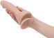 Вигнутий фалоімітатор на присосці ADDICTION &mdash; BRAD 7,5&Prime; Dildo With Balls, Beige в інтим-бутику EroticToys