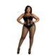 Бодістокінг Moonlight Plus Model 04 XL-XXXL Black, з доступом в інтим-бутику EroticToys