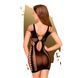 Міні-сукня з сюрреалістичним візерунком Penthouse - Juicy Poison Black S/L в інтим-бутику EroticToys