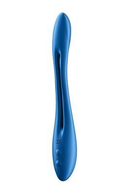 Універсальний гнучкий вібратор для пар Satisfyer Elastic Game Dark Blue &mdash; купити в інтим-бутику EroticToys