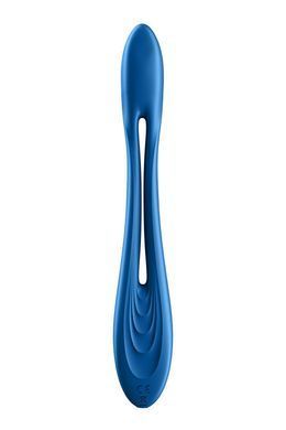 Універсальний гнучкий вібратор для пар Satisfyer Elastic Game Dark Blue &mdash; купити в інтим-бутику EroticToys