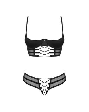 Замовити анонімно: Комплект Obsessive Roxelia 2-pcs crotchless set XS/S Комплект Obsessive Roxelia 2-pcs crotchless set XS/S — купити в інтим-бутику EroticToys