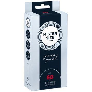 Презервативи Mister Size - pure feel - 60 (10 condoms), товщина 0,05 мм &mdash; купити в інтим-бутику EroticToys