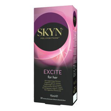 Збуджувальний гель SKYN Excite for her 15 мл, поколювання, ефект тепло-холод, містить L-аргінін &mdash; купити в інтим-бутику EroticToys