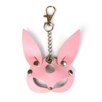 Брелок на карабіні для ключів Art of Sex Bunny, Рожевий &mdash; купити в інтим-бутику EroticToys